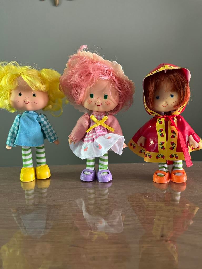 Gave set Strawberry Shortcake poppetjes, Ophalen of Verzenden, Zo goed als nieuw, Overige typen