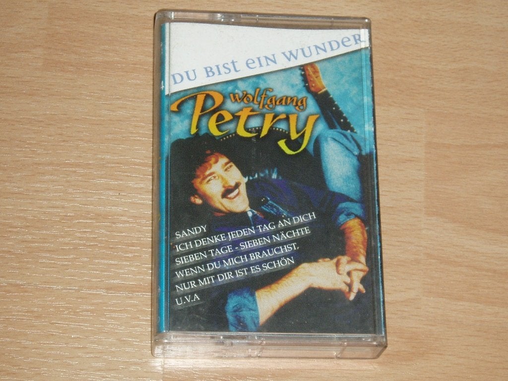 cassettebandje Wolfgang Petry - Du bist ein wunder, Verzenden, Gebruikt, Pop, 1 bandje