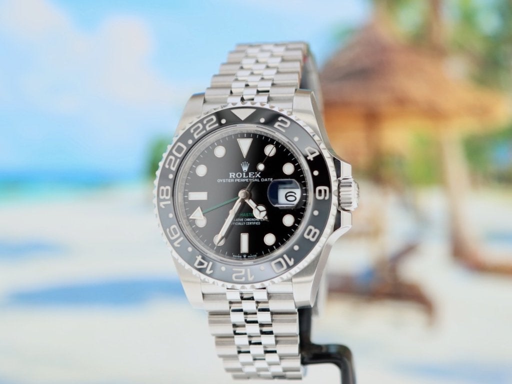 Rolex GMT-Master II Bruce Wayne vol in Fabriekstickers NL, Sieraden, Tassen en Uiterlijk, Staal, Polshorloge, Nieuw, Ophalen of Verzenden