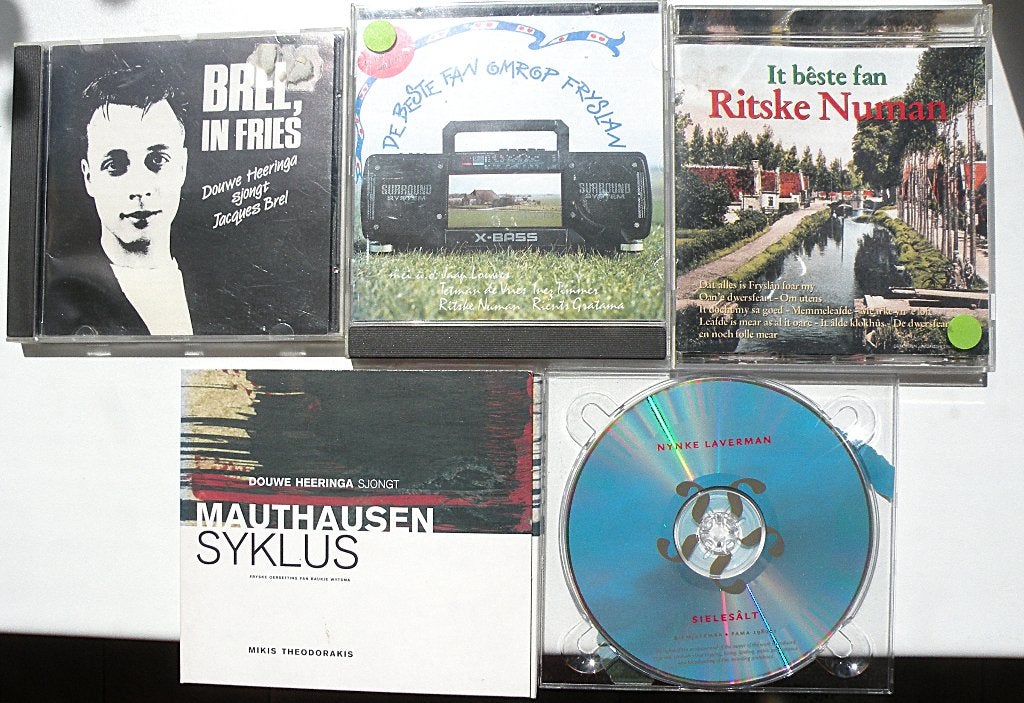 Friese Fryske Muziek cd's o.a. Douwe Heeringa Nynke Laverman, Cd's en Dvd's, Ophalen of Verzenden, Zo goed als nieuw, Overige genres