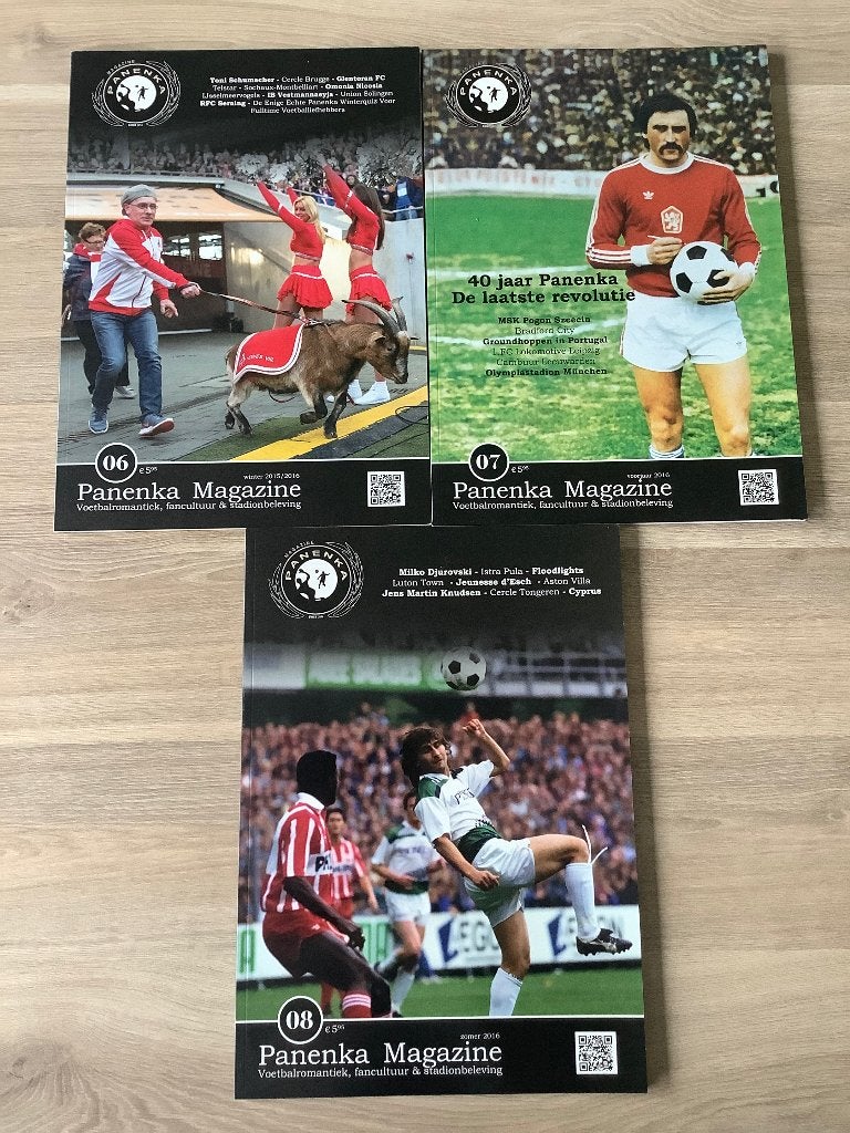 Panenka Magazine nummers 6,7 en 8, Ophalen of Verzenden, Nieuw, Panenka Magazine, Balsport