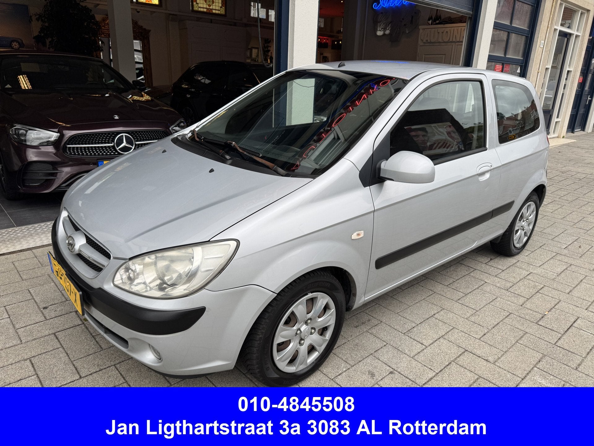 Hyundai Getz 1.4i Active AIRCO/NW APK (bj 2006), Auto's, Hyundai, Voorwielaandrijving, 450 kg, 4 cilinders, Bedrijf