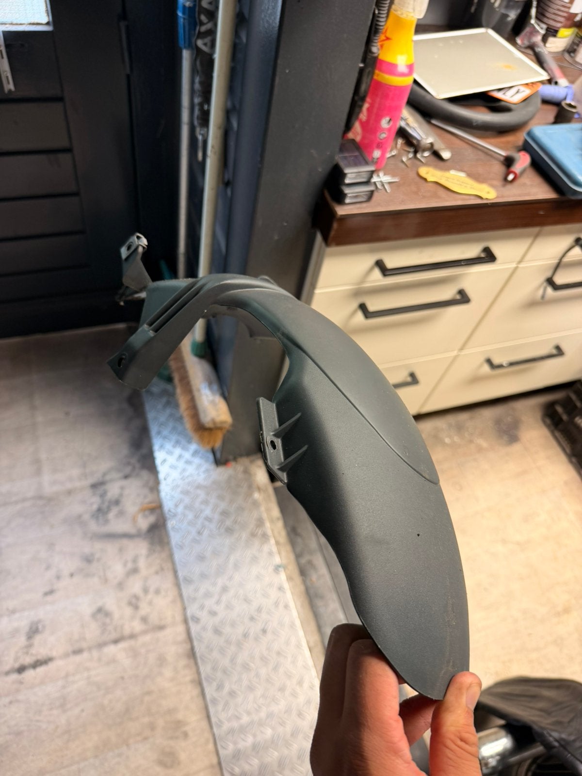Gilera runner spatbord, Fietsen en Brommers, Ophalen of Verzenden, Zo goed als nieuw, Kap