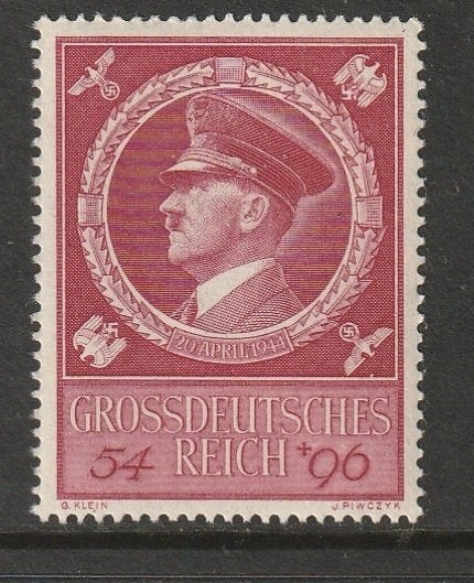 Rijk 1944 887 Hitler, Postfris, Ophalen of Verzenden, Overige periodes, Postfris