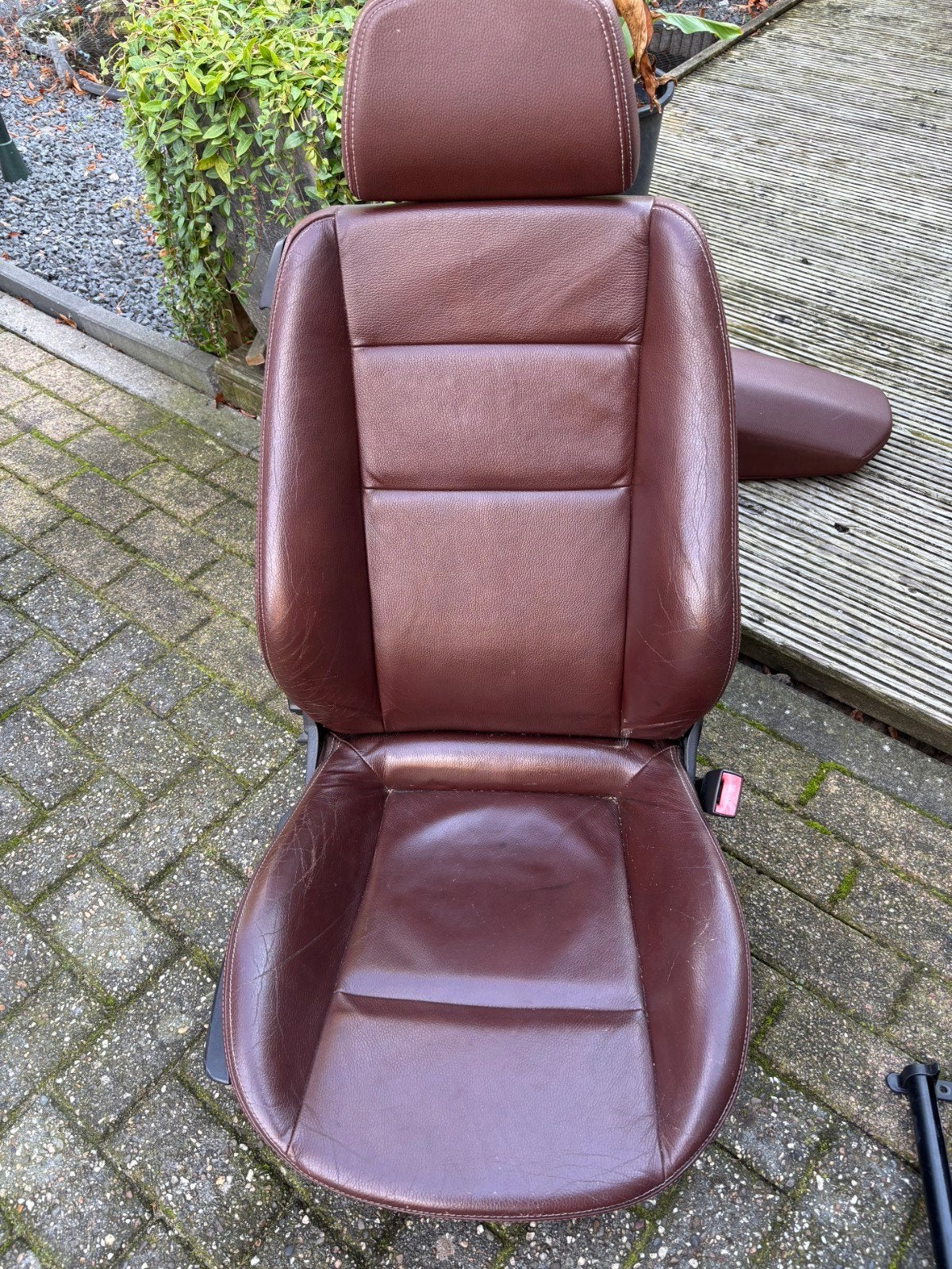 Astra h twintop bekleding bruin leer, Auto-onderdelen, Ophalen, Gebruikt, Opel