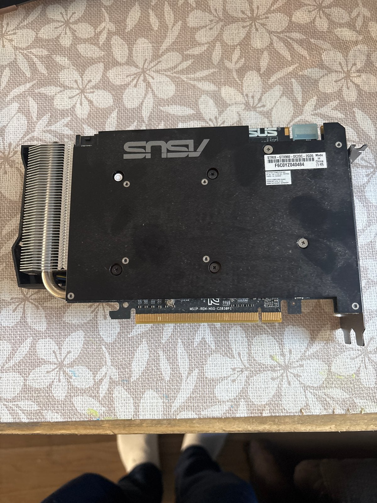 ASUS ROG STRIX GTX 960 2GB Grafische Kaart, Computers en Software, PCI-Express 3, Gebruikt, HDMI, Verzenden