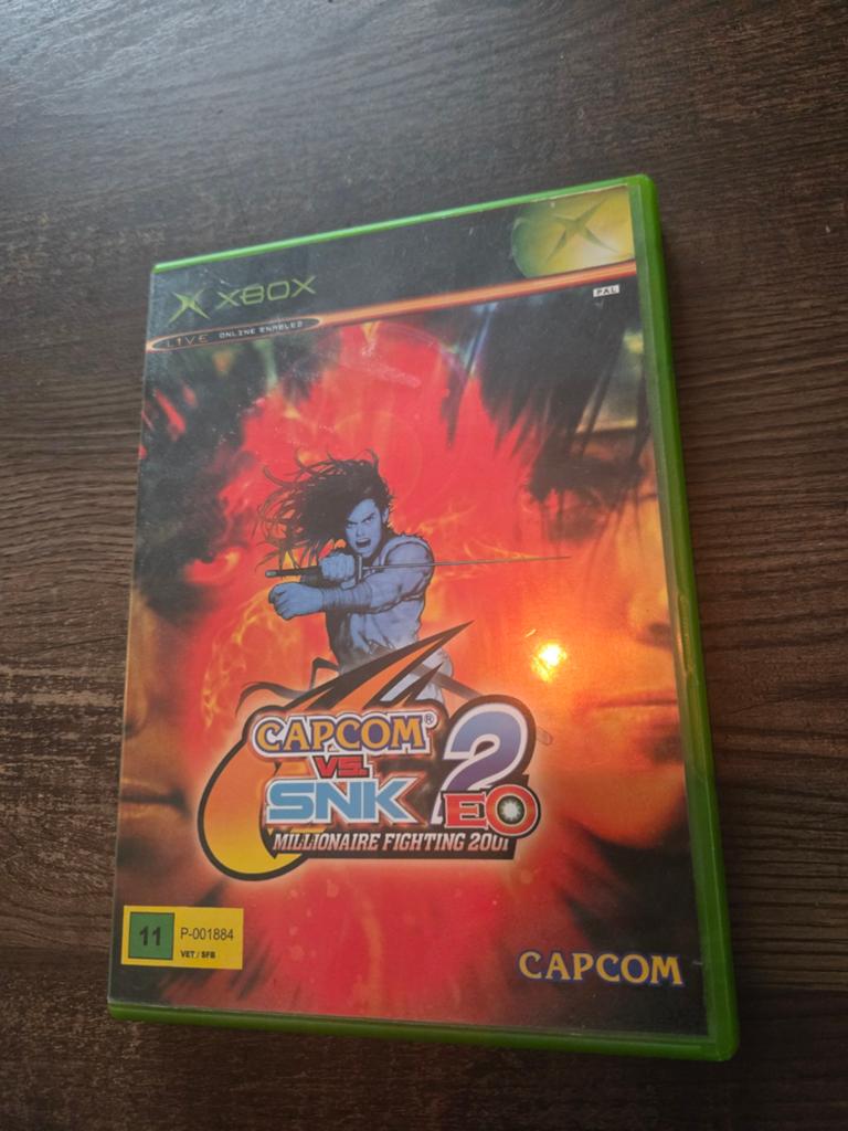 Capcom vs SNK 2 EO - Xbox Original, Gebruikt, Vechten, 2 spelers, Ophalen of Verzenden