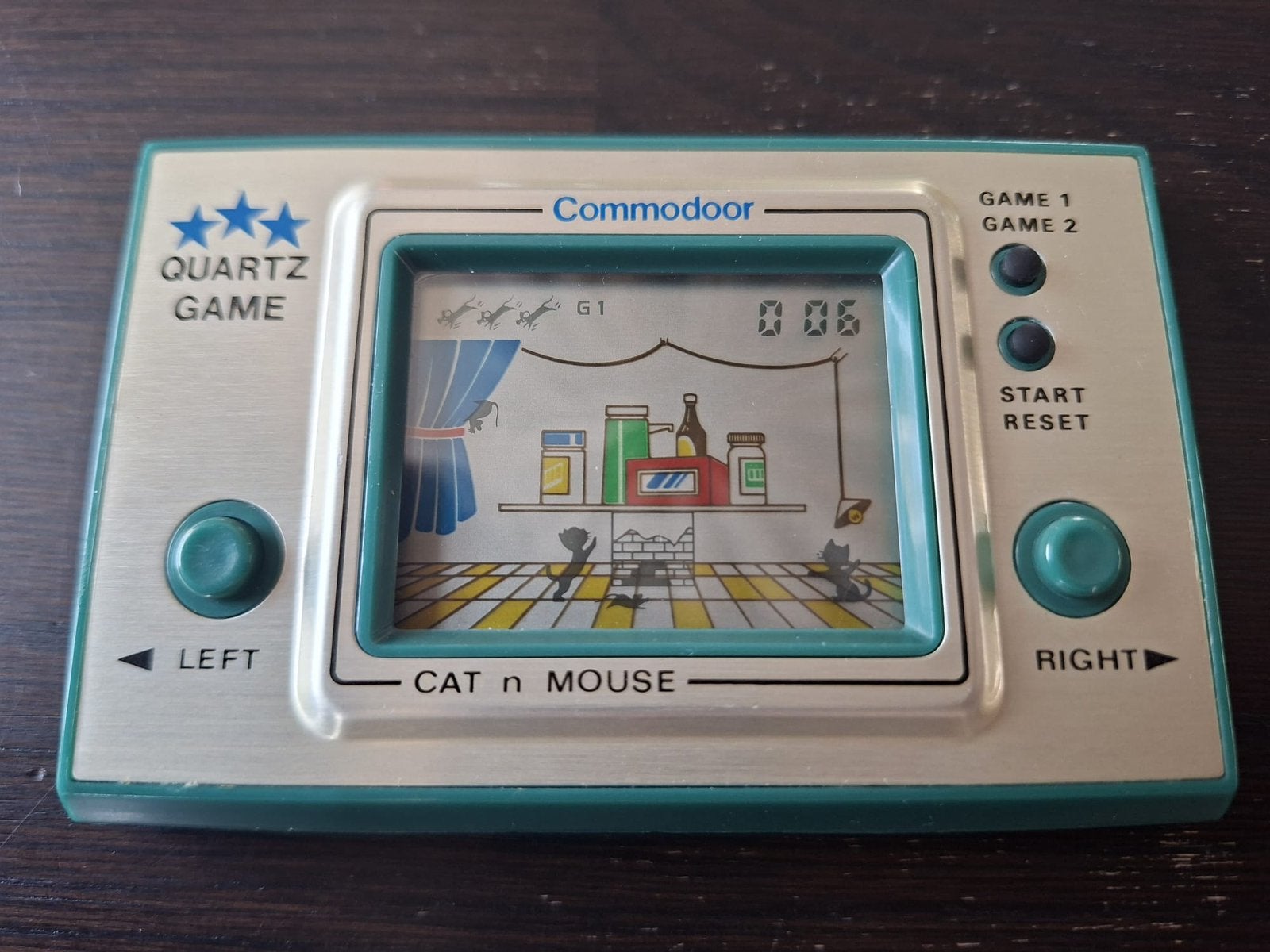 Commodoor Cat n Mouse handheld game, Ophalen, A, A, A