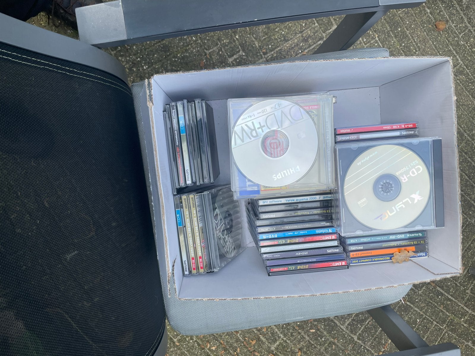 Partij lege CD's en DVD's (CD-R, DVD+RW), Computers en Software, Ophalen, Nieuw, Cd, Herschrijfbaar