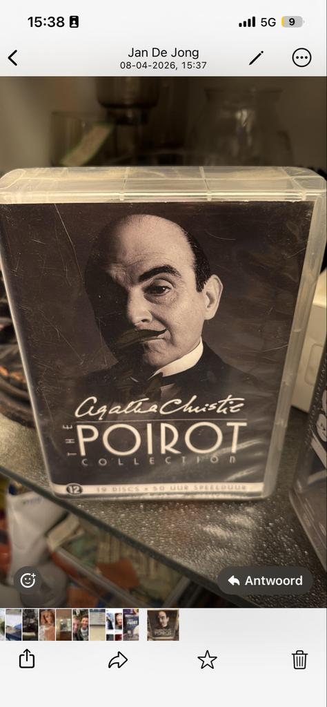 Agatha Christie's Poirot Collection - 19 Discs, Vanaf 12 jaar, Ophalen of Verzenden, Gebruikt, Detective en Krimi