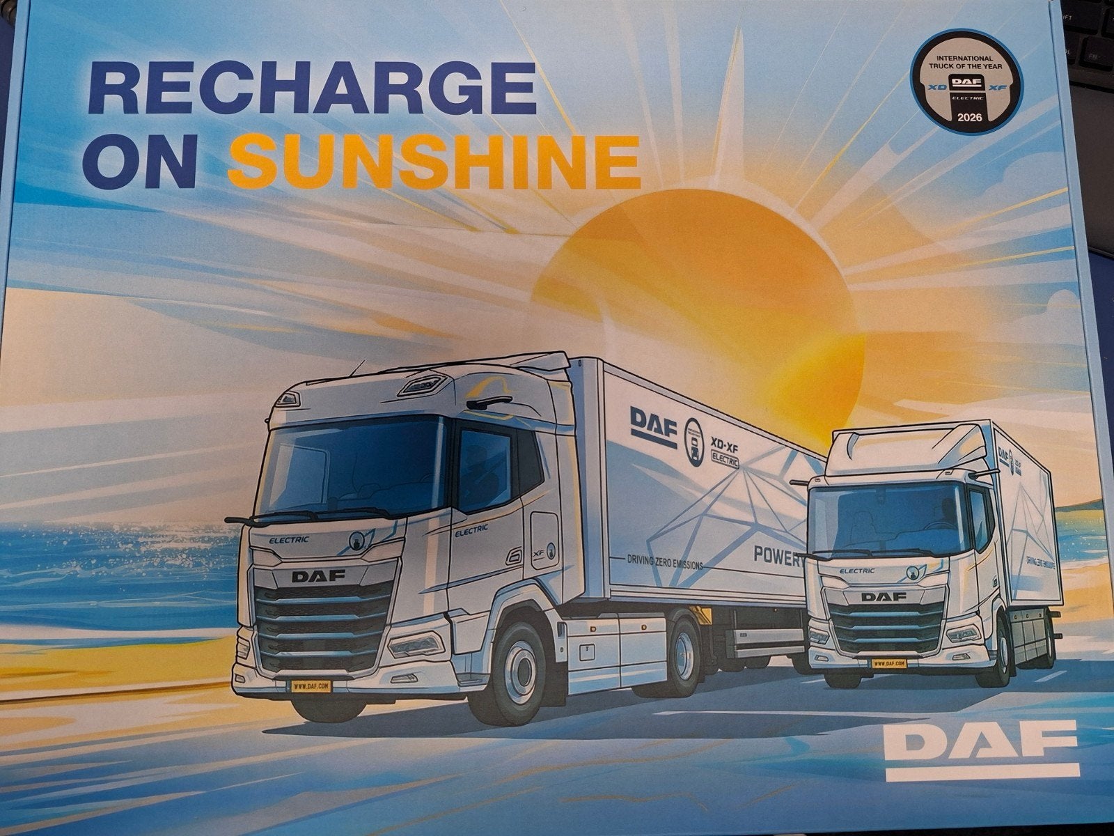 DAF strandlaken nieuw in doos!, Ophalen of Verzenden