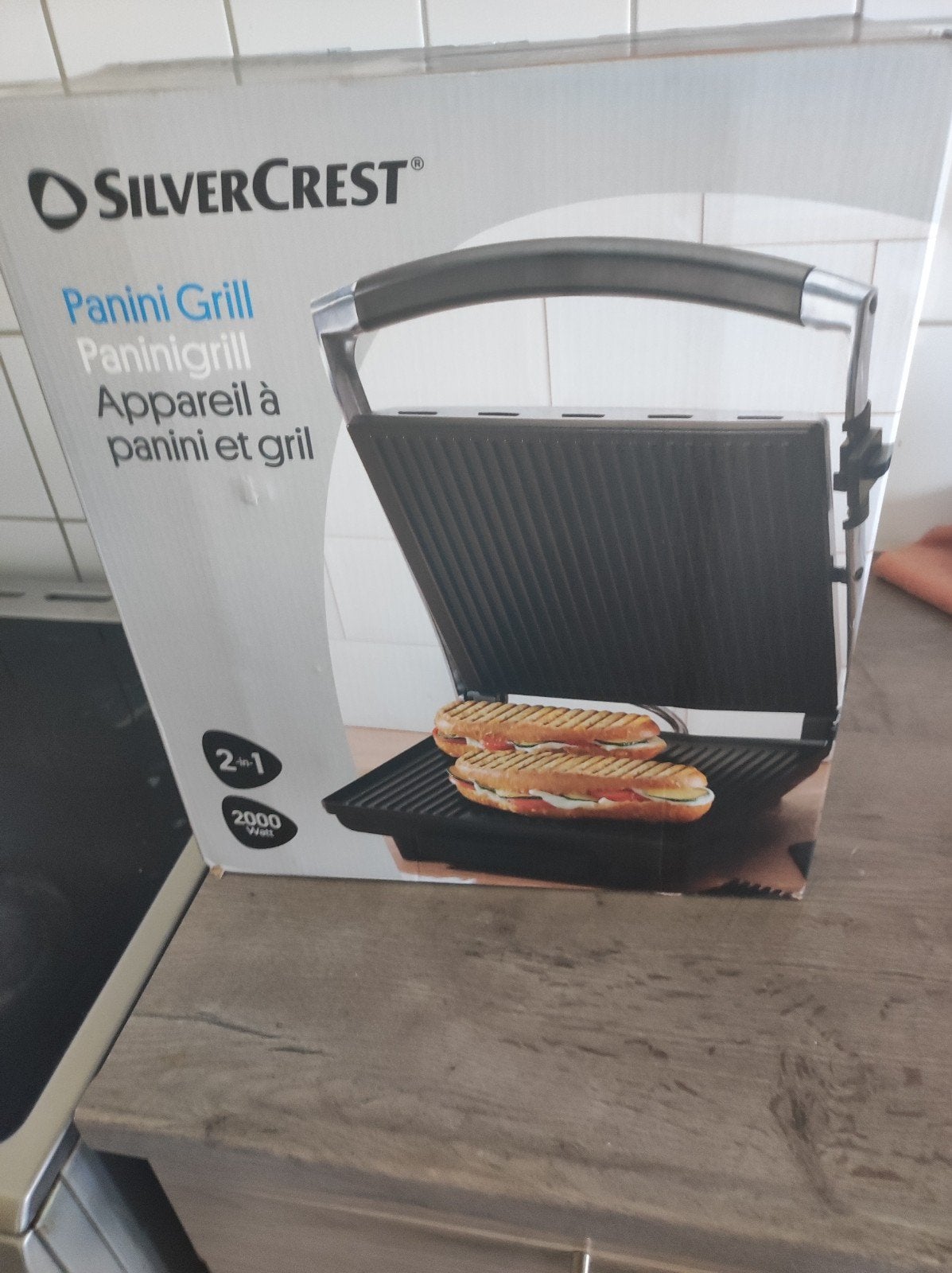 Contactgrill, Ophalen, Nieuw