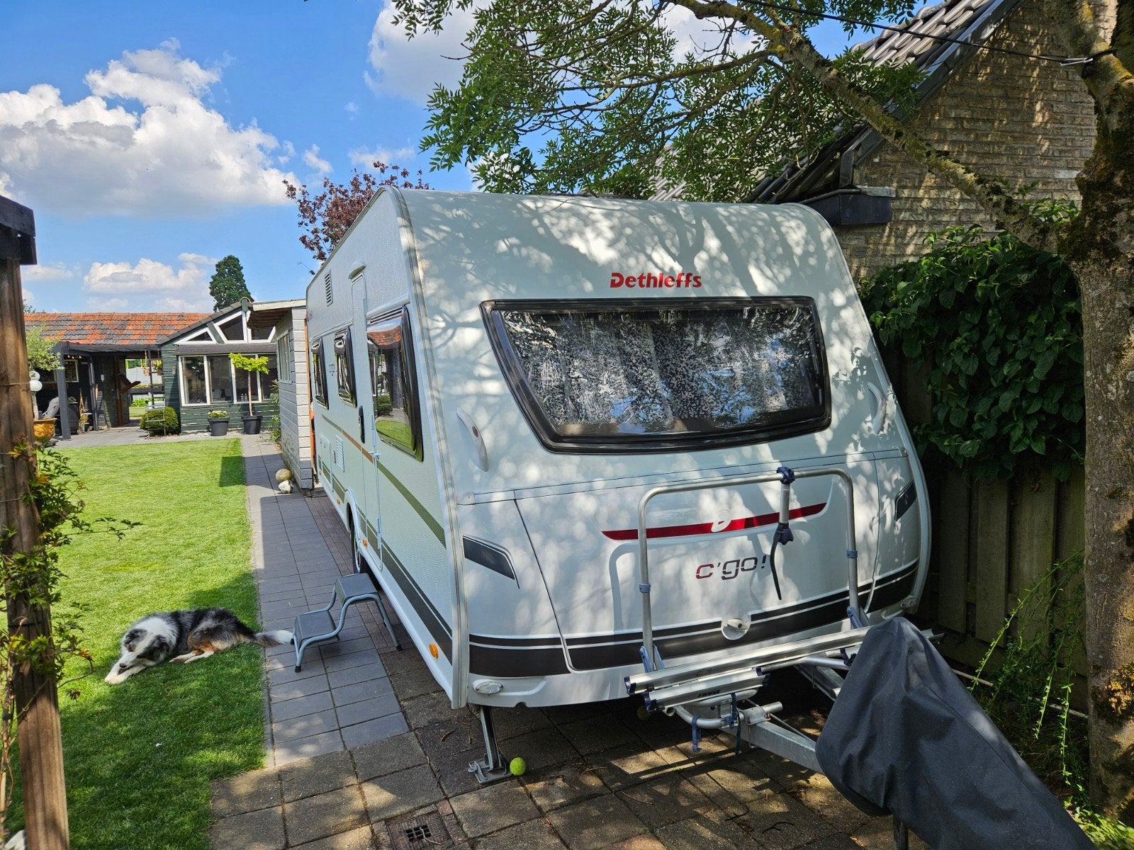 Caravan Dethleffs C’Go 515RE 2018, Overige merken, Vast bed, Rondzit, 7 tot 8 meter