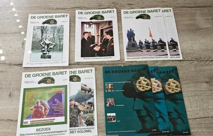 Tijdschriften De groene baret., Ophalen of Verzenden, Landmacht, Nederland, Helm of Baret