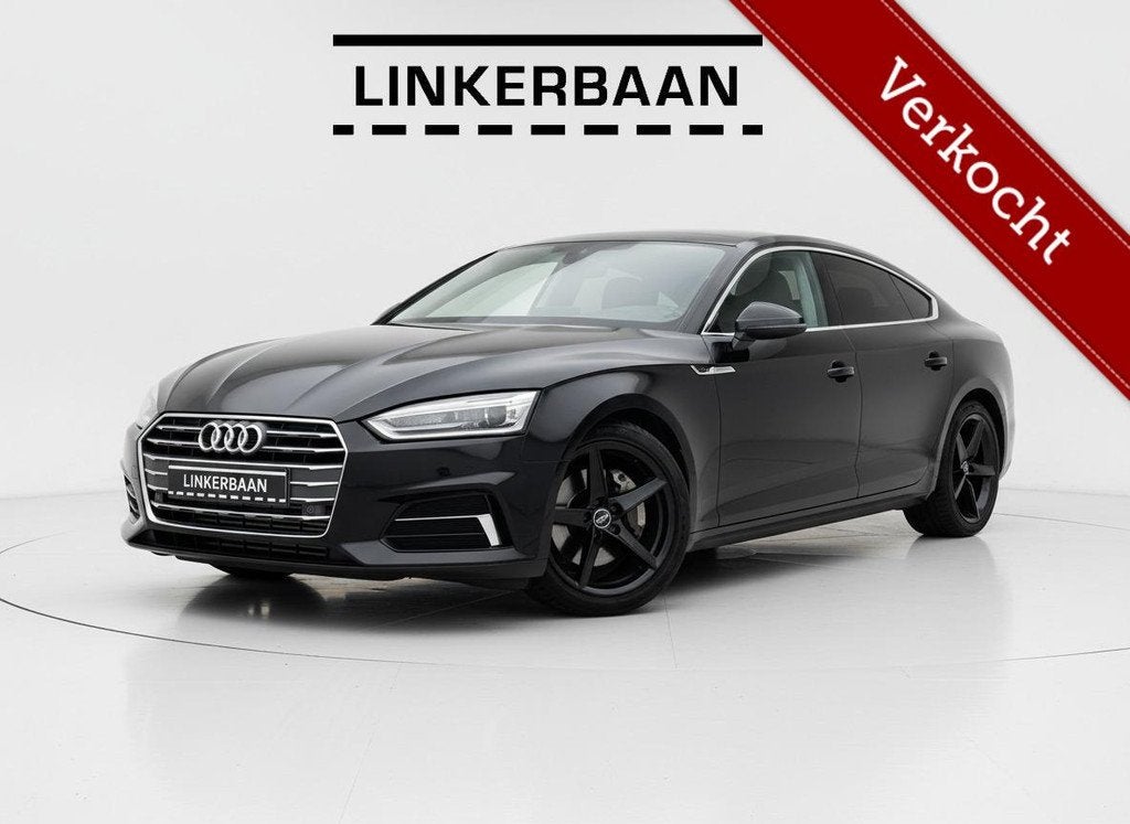 Audi A5 Sportback 2.0 TDI | Panodak | Leder | Xenon | PDC |, Auto's, Audi, Gebruikt, Met garantie (alle), Zwart, Leder