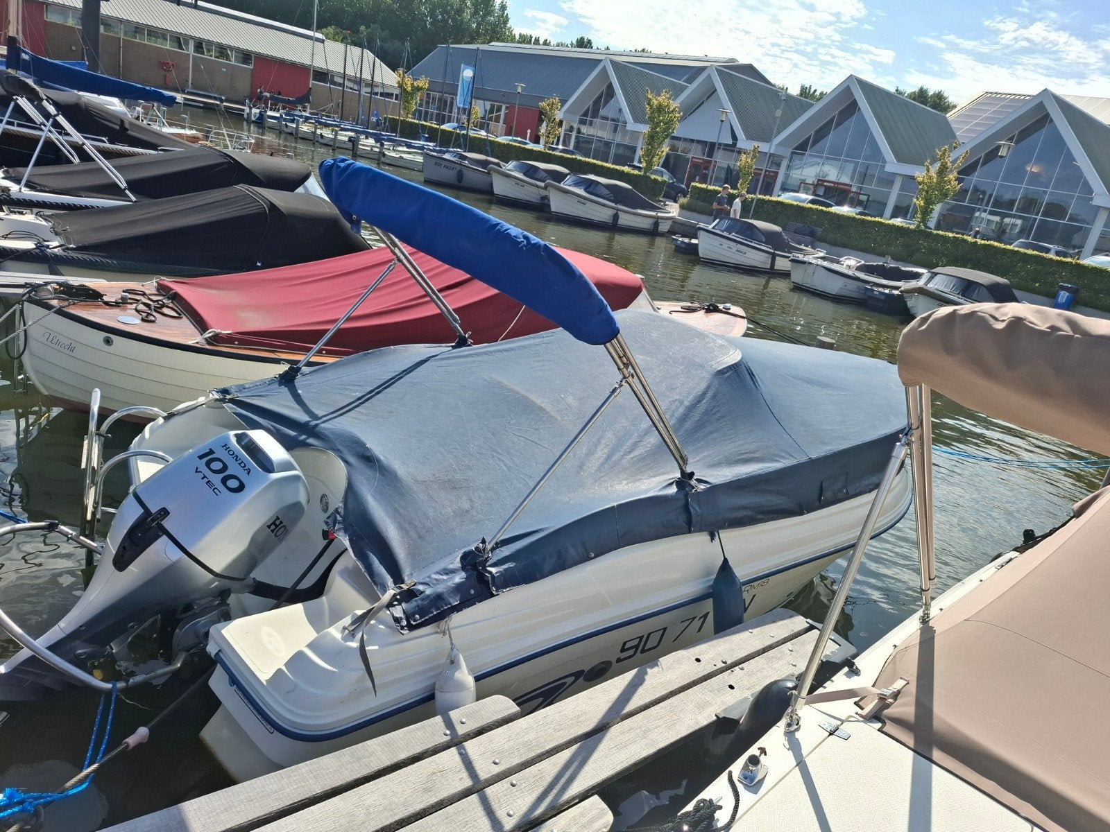 Rancraft Ranieri RM18 100pk, Speedboot, Ophalen, Buitenboordmotor, Trailer