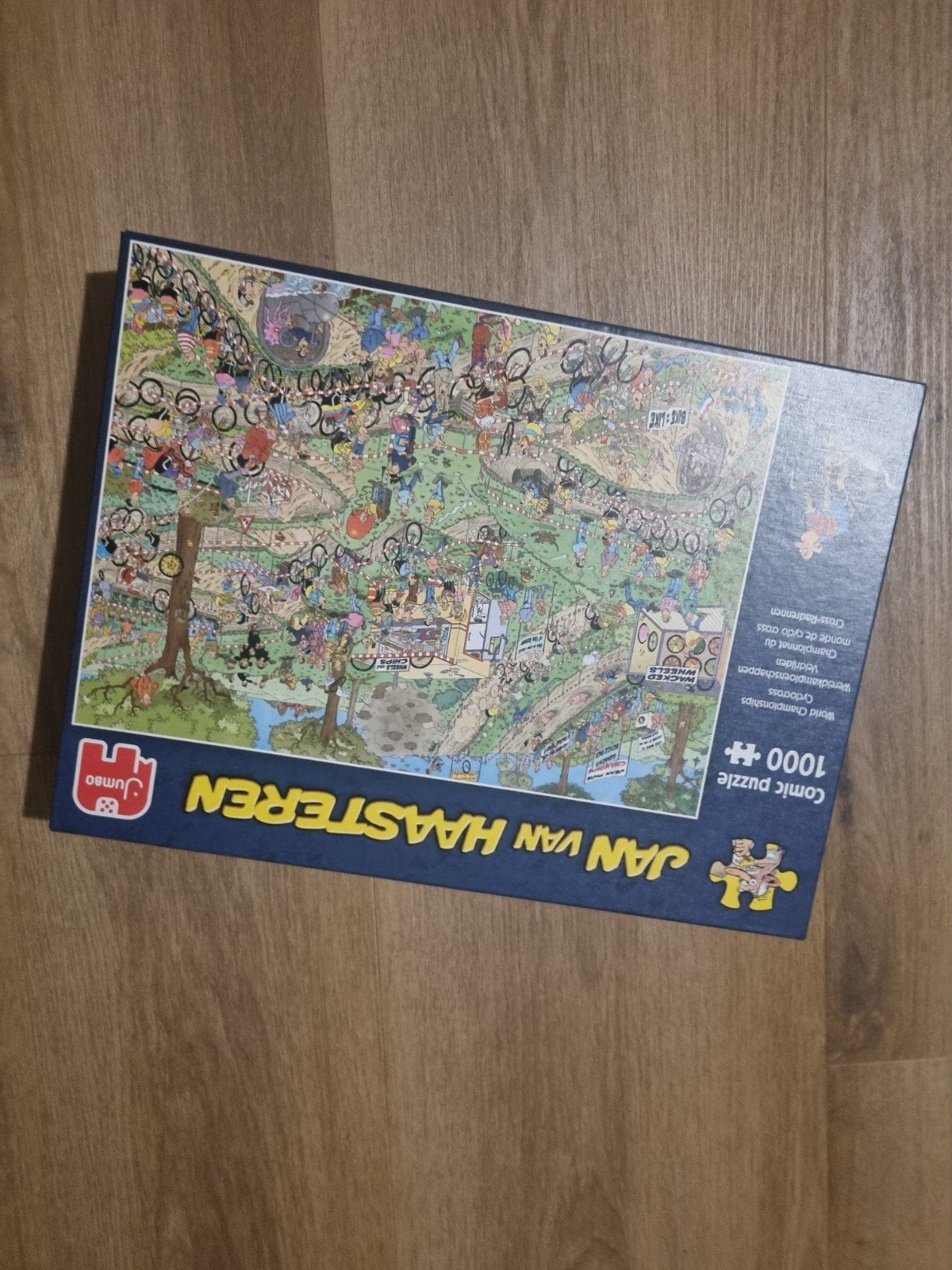 Jan van Haasteren Legpuzzel - Wereldkampioenschappen, Ophalen of Verzenden, 500 t/m 1500 stukjes, Zo goed als nieuw