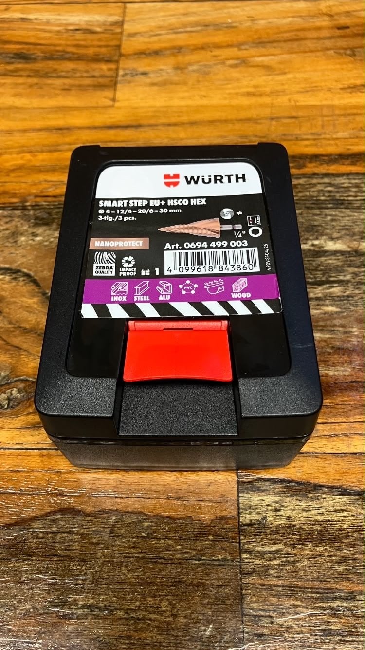Nieuw - Würth Trapboorset Nanoprotect Smartstep hsco hex, Doe-het-zelf en Verbouw, Ophalen of Verzenden, Nieuw, Overige typen