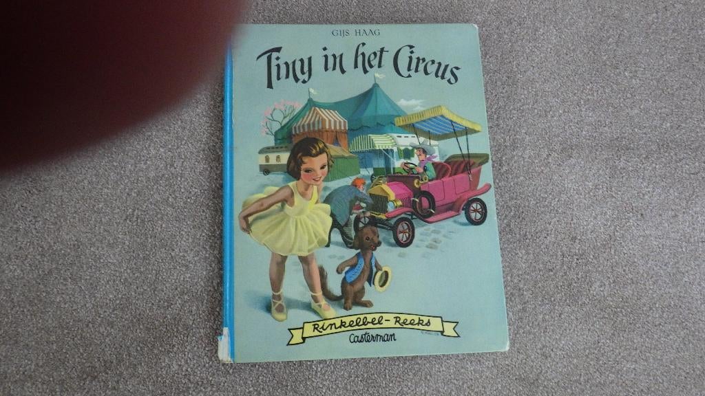 retro boek: Tiny in het circus, Ophalen of Verzenden, Overige typen