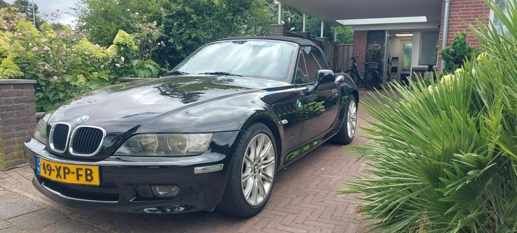 BMW Z3 1999 Zwart wide Body, 4 cilinders, Cabriolet, Zwart, Leder