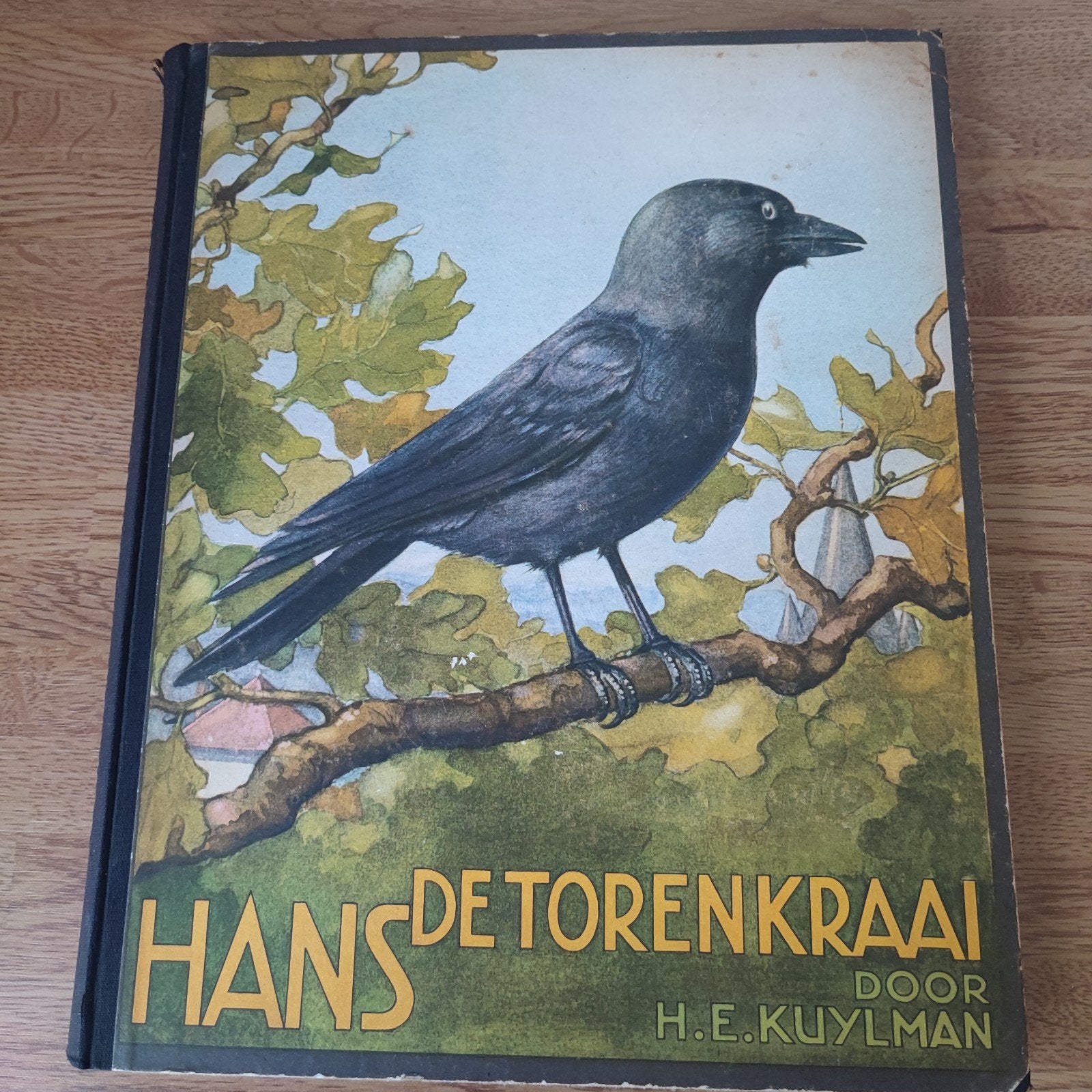 Hans de Torenkraai - Verkade Album (1935), Ophalen of Verzenden, Gelezen, H.E. Kuylman, Plaatjesalbum