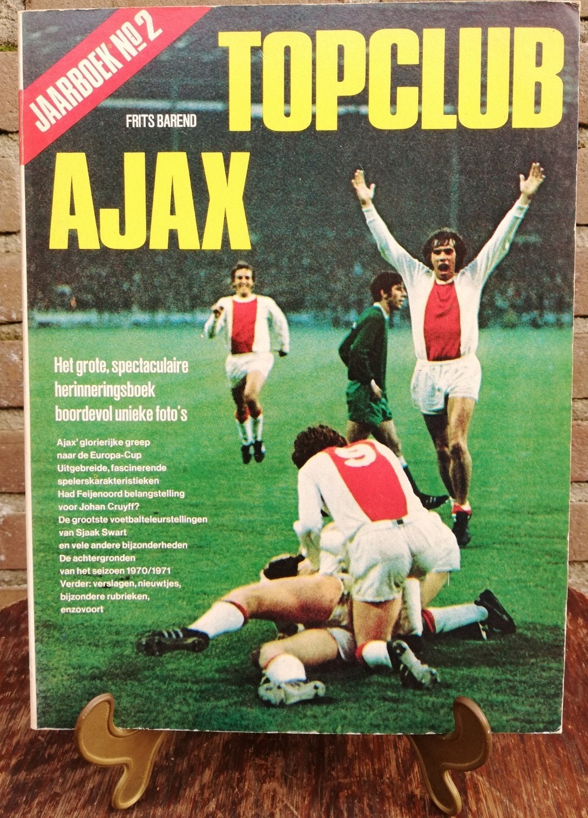AJAX. Roemruchte Europa Cup. Boek 1971., Ophalen, Zo goed als nieuw, Sport en Vrije tijd