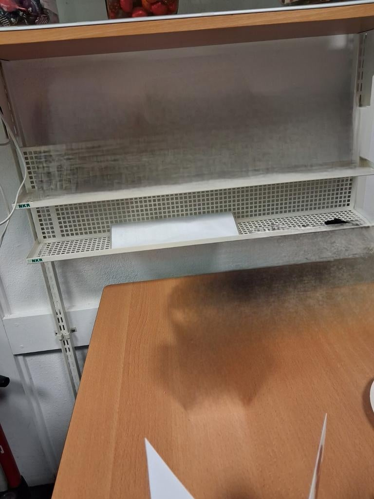 Bovenkast met rolluiken en opbergrek, Ophalen of Verzenden