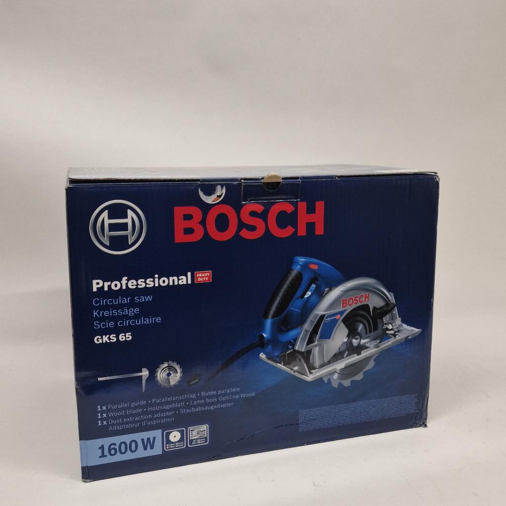 Bosch Professional GKS 65 Cirkelzaag  65mm | Nieuwstaat, Doe-het-zelf en Verbouw, Gereedschap | Zaagmachines, Bosch, Nieuw, Support@bosch.com