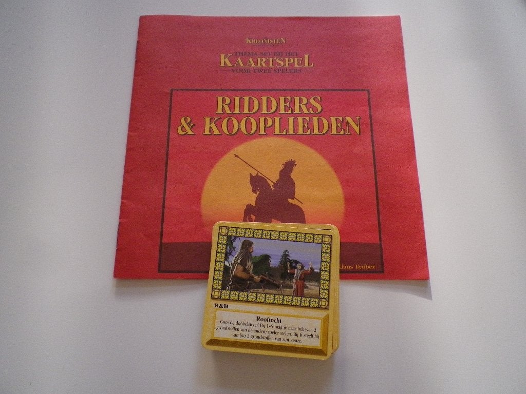 Ridders en kooplieden uitbreiding kaartspel, Ophalen, Gebruikt, 999 Games