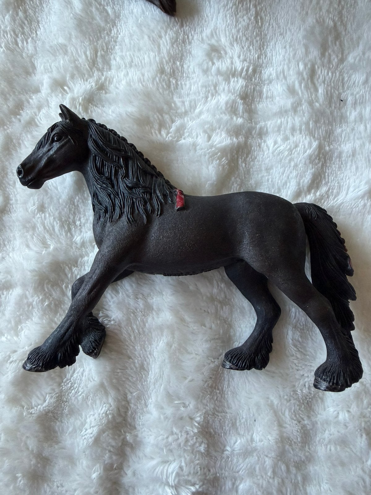 Schleich paardje, Friese merrie, Ophalen of Verzenden, Gebruikt
