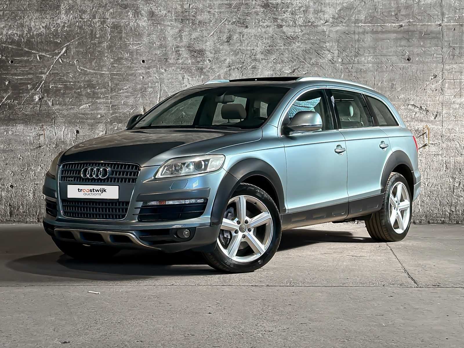 Audi Q7 4.2 FSI V8 quattro Pro Line+ 349pk 2008, 19-NPP-5, Auto's, Gebruikt, Bedrijf, Q7, 5 stoelen