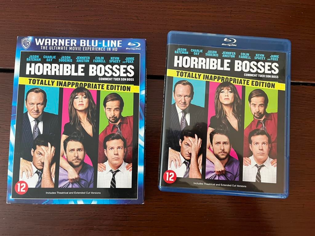 Blu-ray Horrible Bosses, Ophalen of Verzenden, Zo goed als nieuw