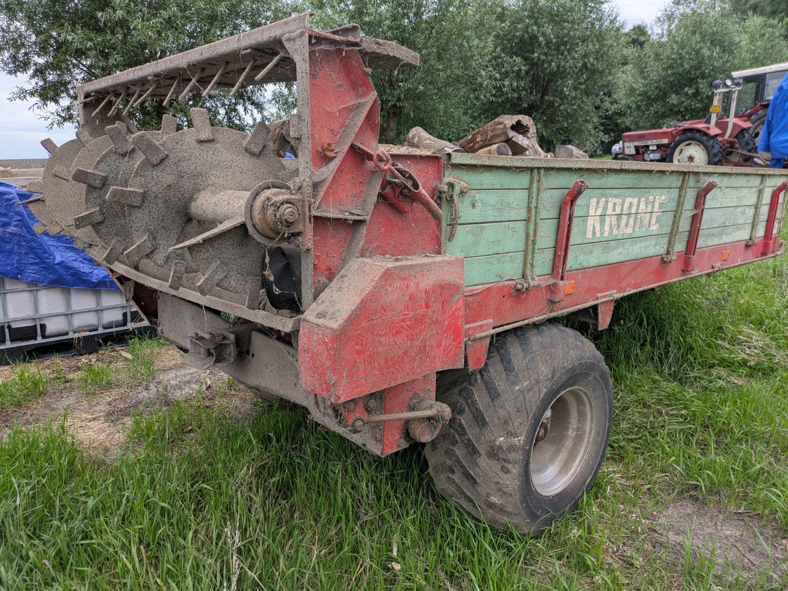 Krone mestverspreider, Zakelijke goederen, Agrarisch | Werktuigen, Ophalen, Gewasbescherming en Bemesting, -, Krone