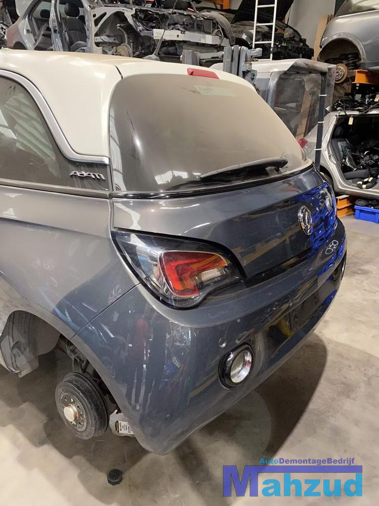 OPEL ADAM GRIJS Z190 achterbumper achterklep achterlicht 201, Auto-onderdelen, Carrosserie en Plaatwerk, Gebruikt, Opel Automobile GmbH