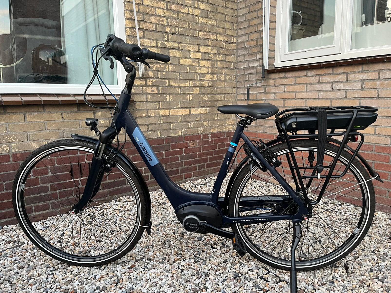 Vrijwel nieuwe Gazelle Paris C7 elektrische damesfiets 53cm, Fietsen en Brommers, Fietsen | Dames | Damesfietsen, Ophalen of Verzenden