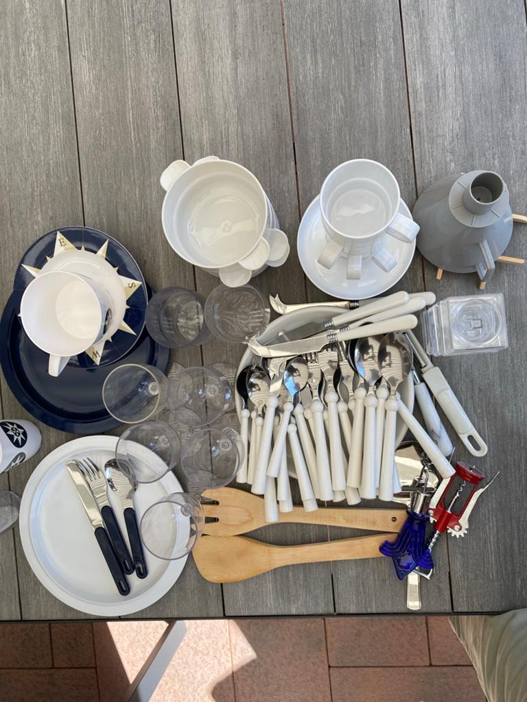 Camping serviesgoed, Overige materialen, Gebruikt, Ophalen of Verzenden, Bord(en)