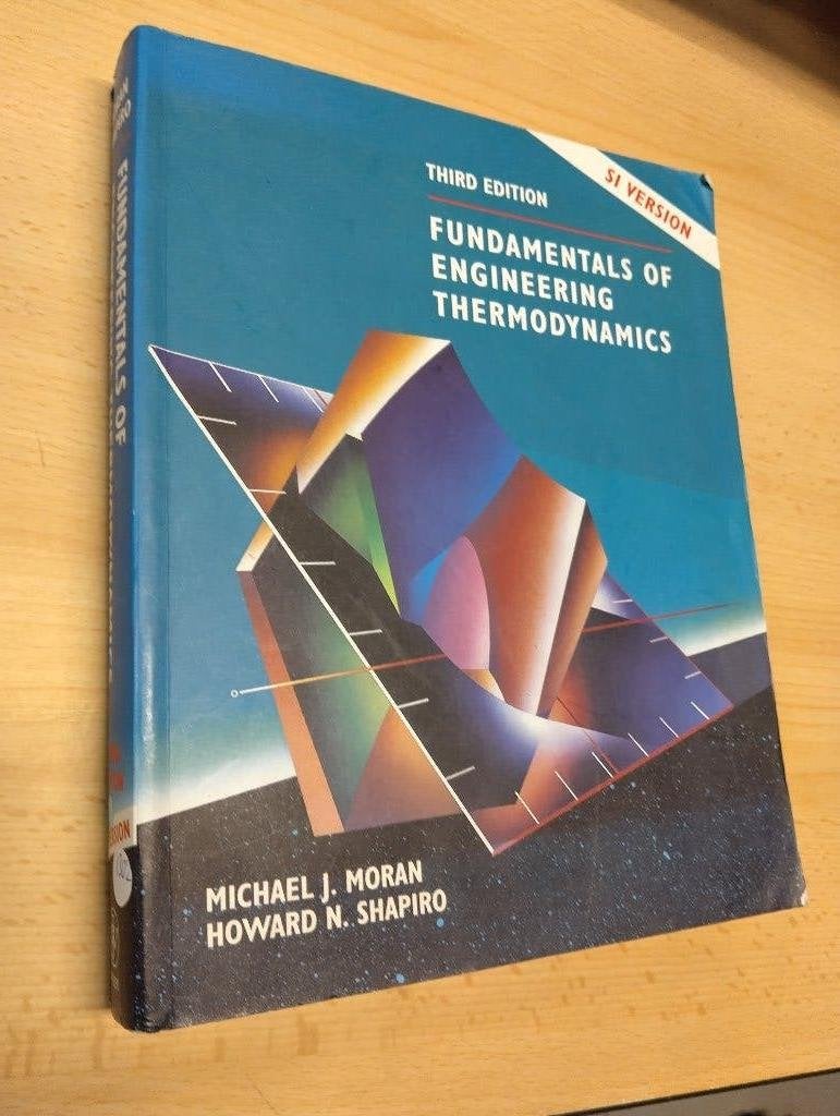 Nr. 1302 M.J. Moran, Fundamentals of Engineering Thermodynam, Gelezen, Ophalen of Verzenden, Werktuigbouwkunde, Moran, M.J.