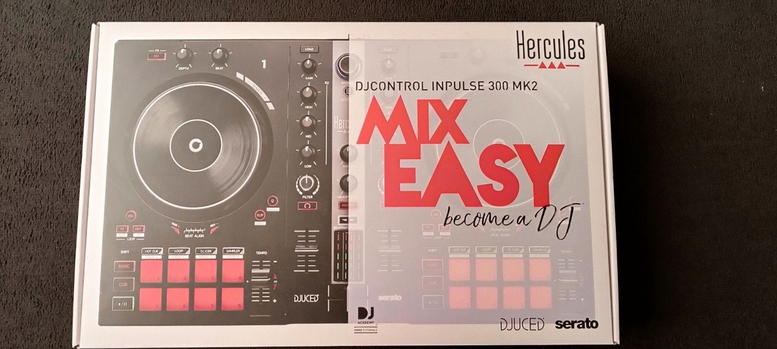 Hercules DJControl Inpulse 300 MK2 DJ-controller, Ophalen of Verzenden, Zo goed als nieuw, Dj-set, Overige merken