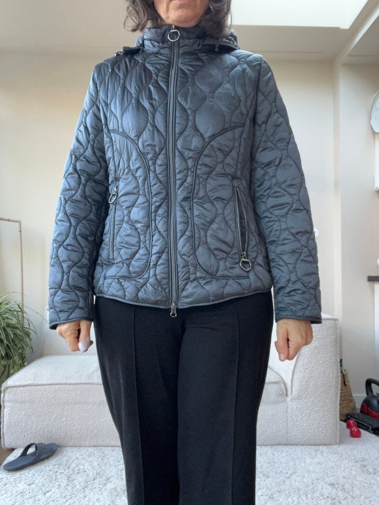 Betty Barclay dames outdoor jas M / 38, Maat 38/40 (M), Blauw, Betty Barclay, Ophalen of Verzenden