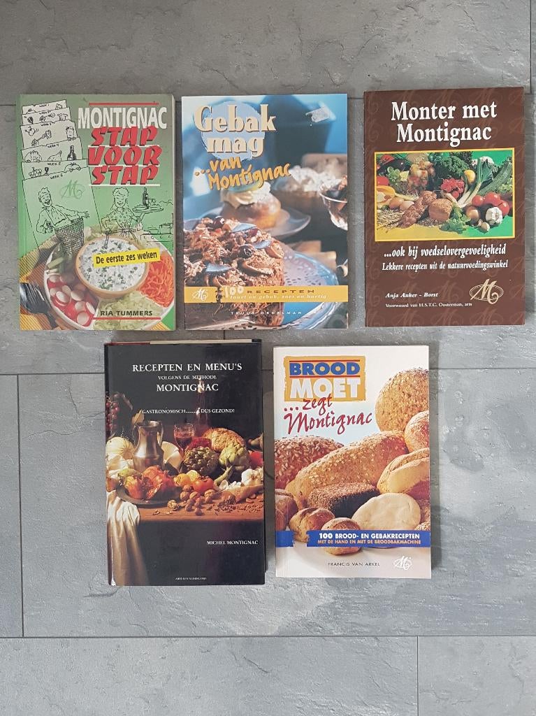 Pakket kookboeken van Montignac, Ophalen of Verzenden, Nieuw, Dieet en Voeding, Michel Montignac