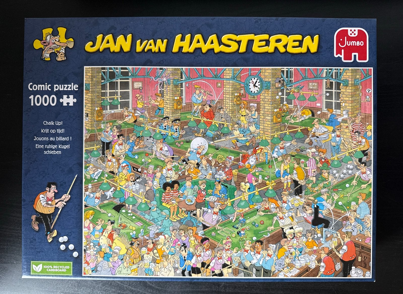 Jan van Haasteren Comic puzzel 1000 stukjes - Chalk Up!, Ophalen of Verzenden, Nieuw