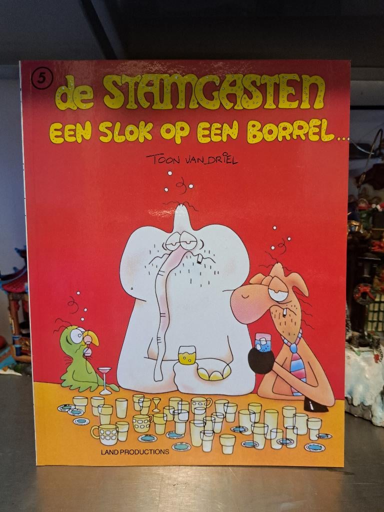De Stamgasten-Een slok op een borrel deel 5 (Z237-29), Eén stripboek, Ophalen of Verzenden, Zo goed als nieuw