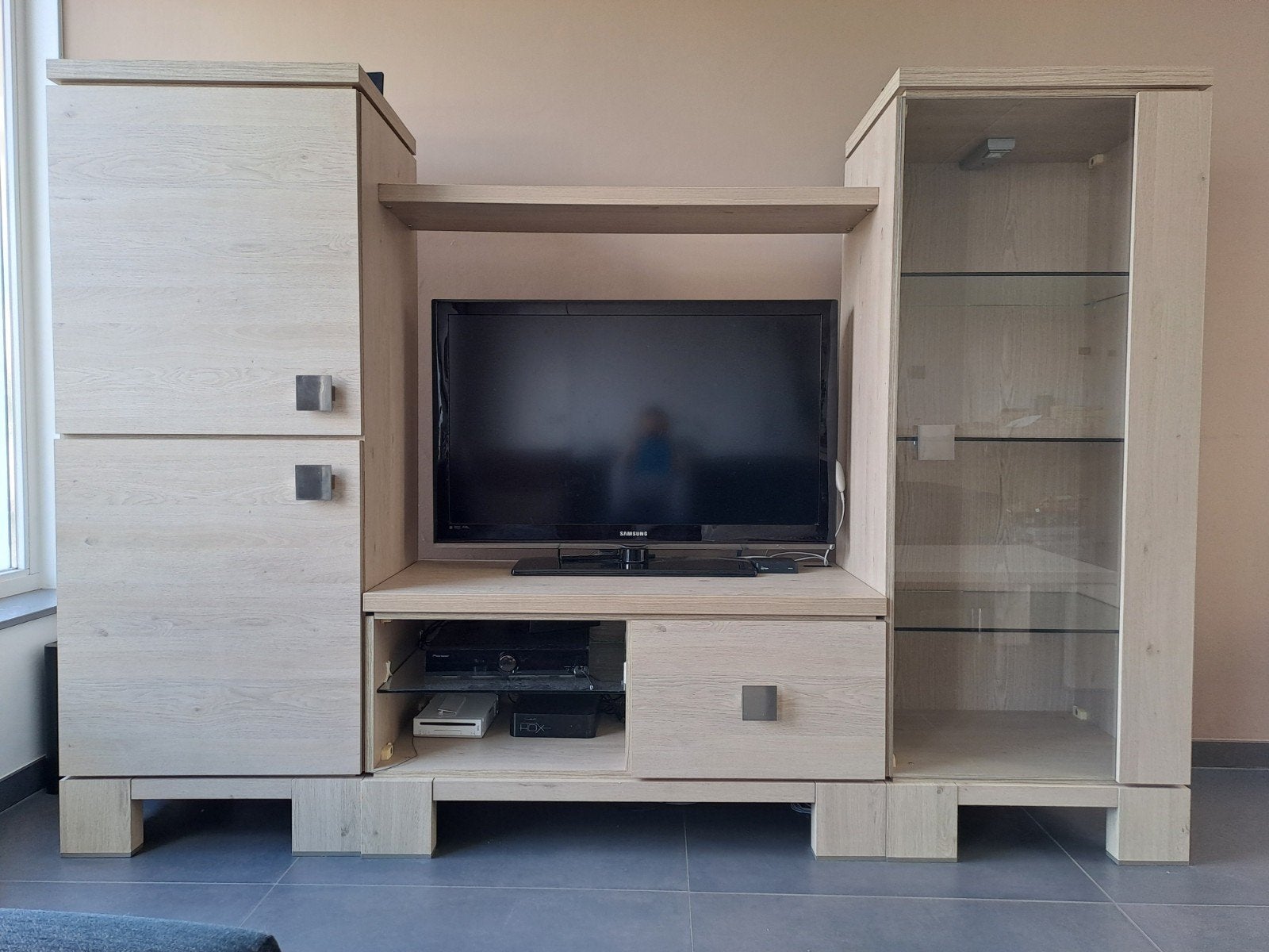 Tv kast + gratis dressoir, Ophalen, Gebruikt, Met lade(s), 200 cm of meer