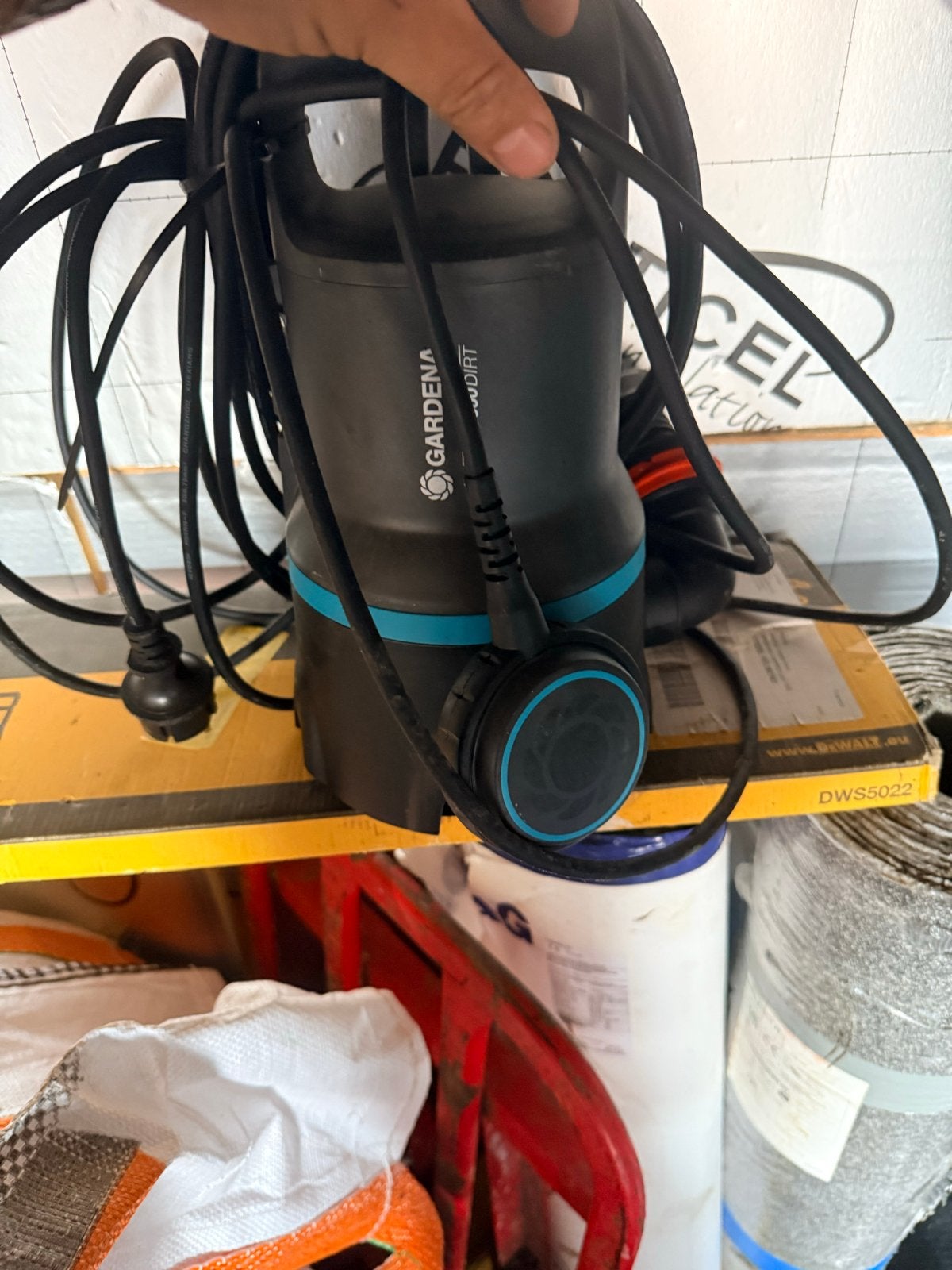 Gardena 9000 Dirt Dompelpomp met vlotter, Ophalen, Gebruikt, Elektrisch, Dompelpomp