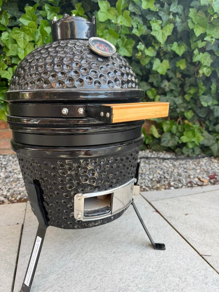 Kamado BBQ, 13 inch zgan, Ophalen, Zo goed als nieuw