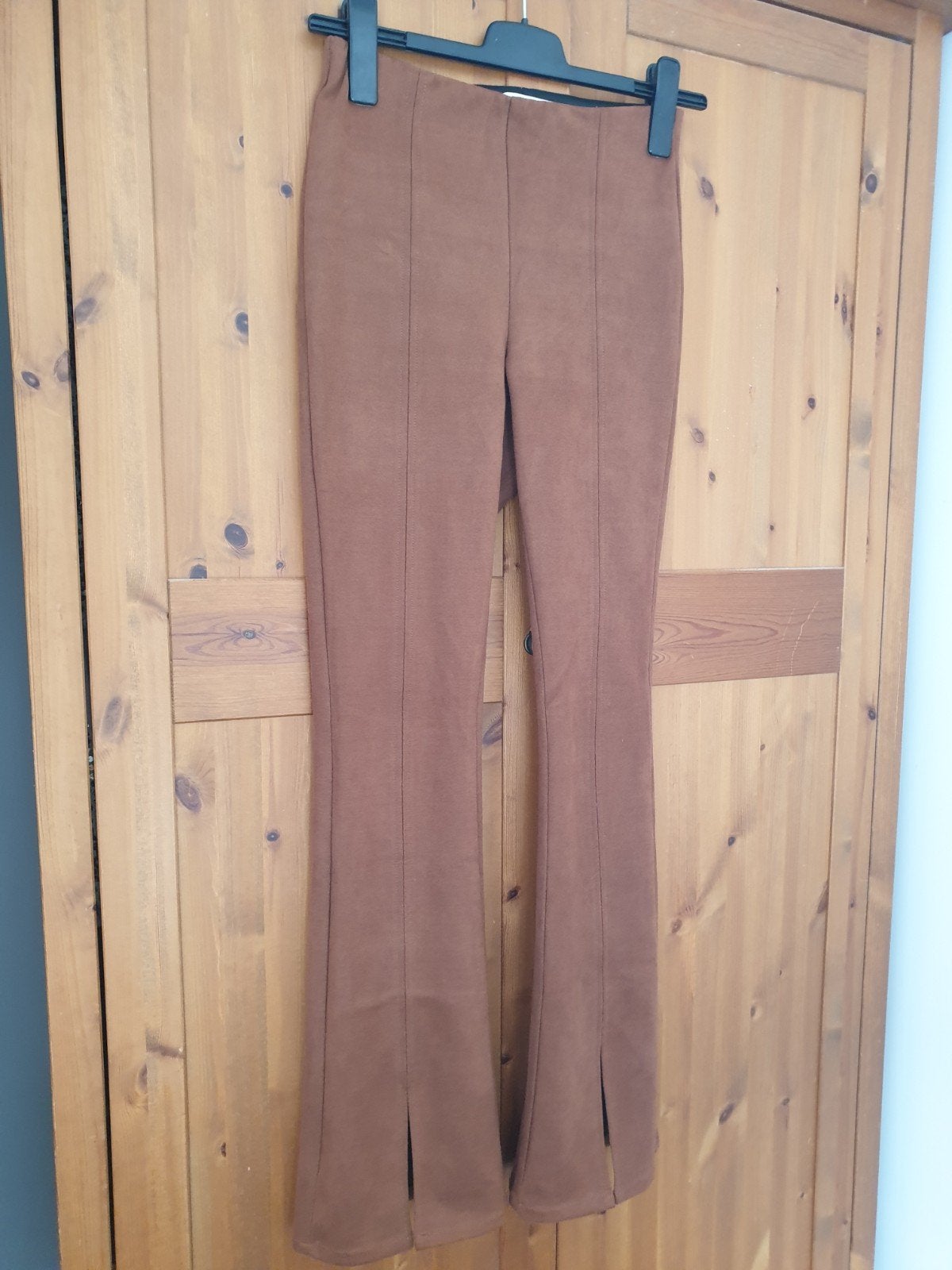 Costes Basic flared broek met split - Maat S, Ophalen of Verzenden
