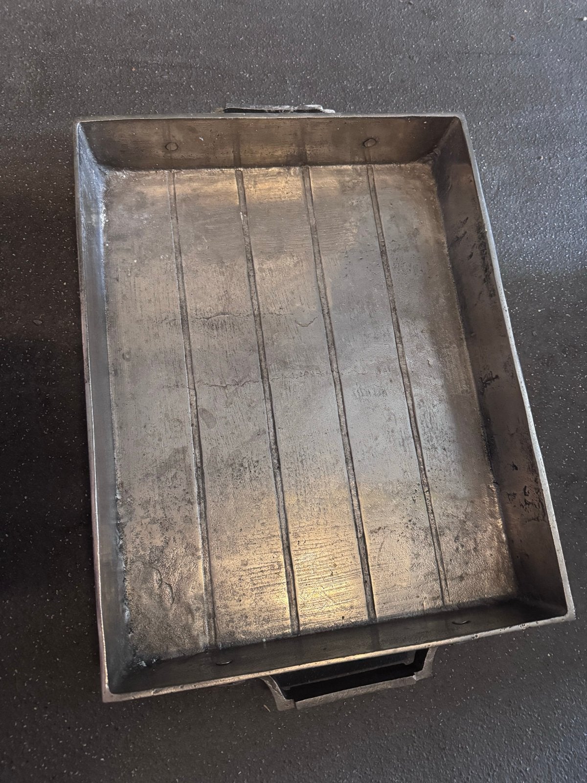 €50 Rivièra Maison dienblad metaal - robuust en stijlvol, Ophalen of Verzenden, Gebruikt, Rechthoekig, Metaal