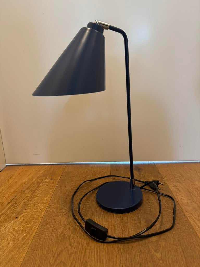 Bloomingville table nightstand lamp blue, Ophalen, Zo goed als nieuw, Minder dan 50 cm