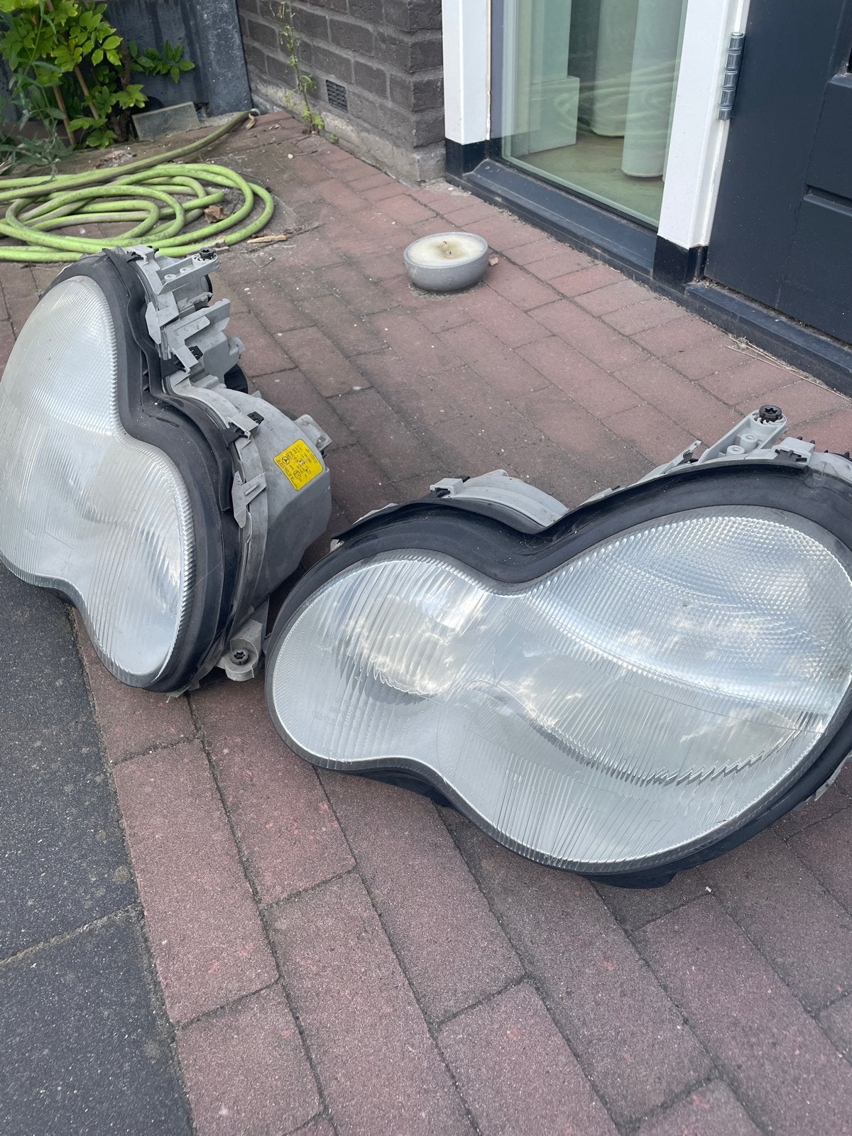 Mercedes-Benz C-Klasse W203 Koplampen (set), Auto-onderdelen, Ophalen, Gebruikt, Mercedes-Benz