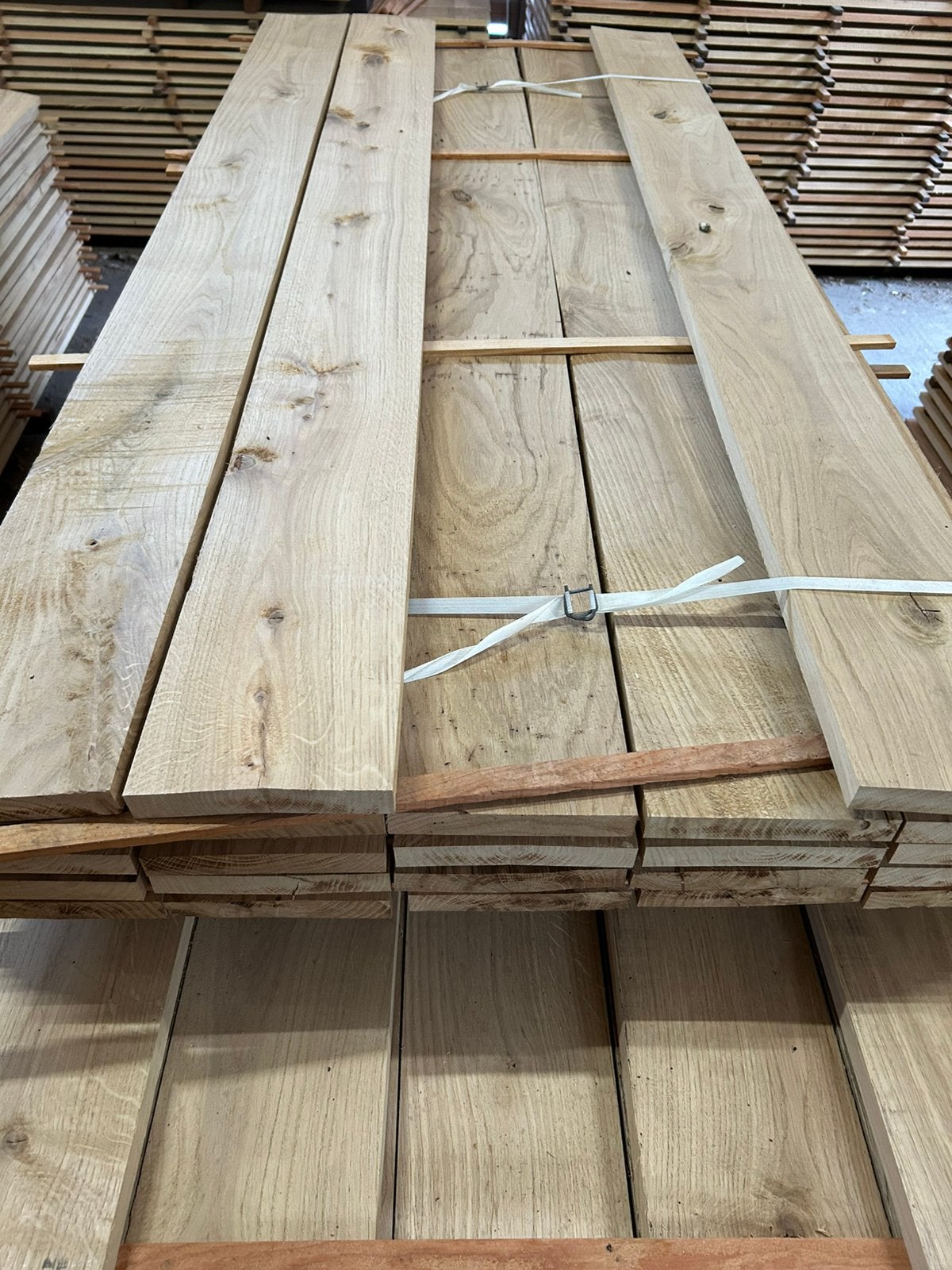 Inlands Eiken 26x180mm geschaafd WD, Ophalen, Nieuw, 250 cm of meer, Planken